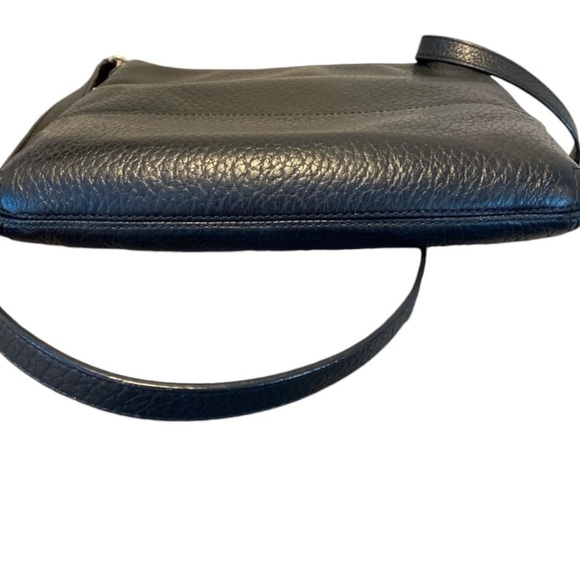 KATE SPADE Southport Avenue Cora Pebbled Leather Crossbody in Classic Black - Picture 6 of 7